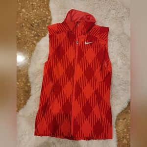 Womens Nike Red/Pink Golf Vest